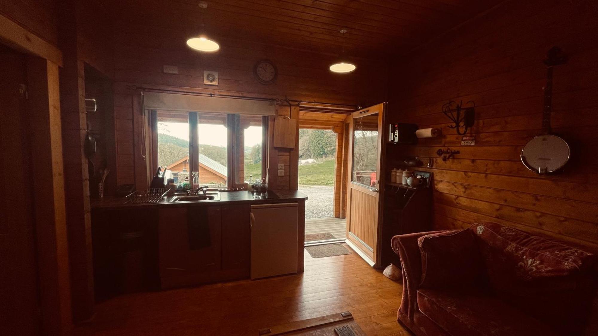 Blossom Cabin - Little Log Cabin In Wales Newtown  Bagian luar foto